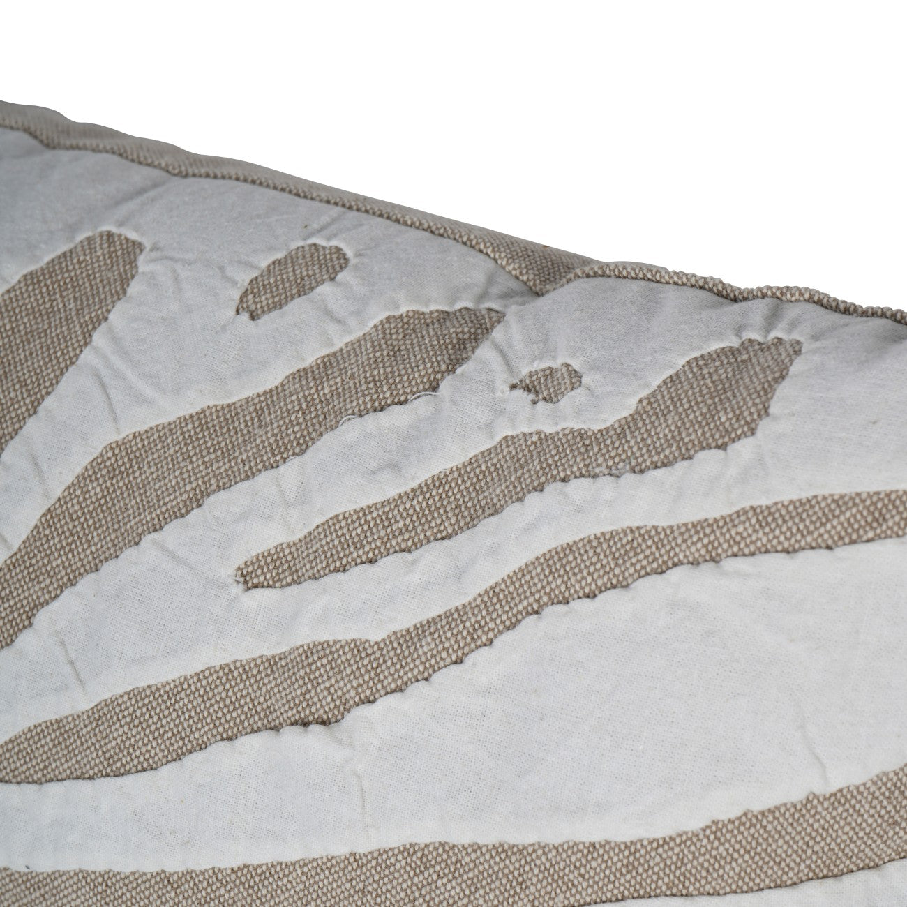 Bergen Beige Animal Stripes Rectangle Cushion 60x40cm